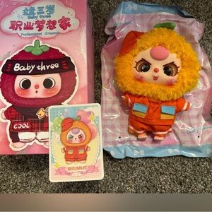 Baby Three Professional Dreamer Orange Fire Fighter